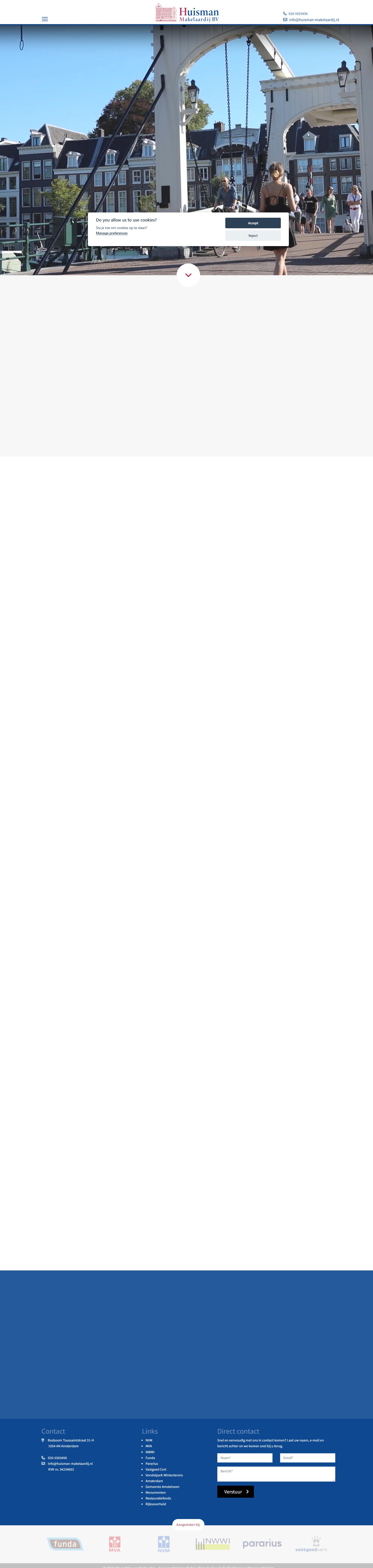 Team foto van Huisman Makelaardij B.V.