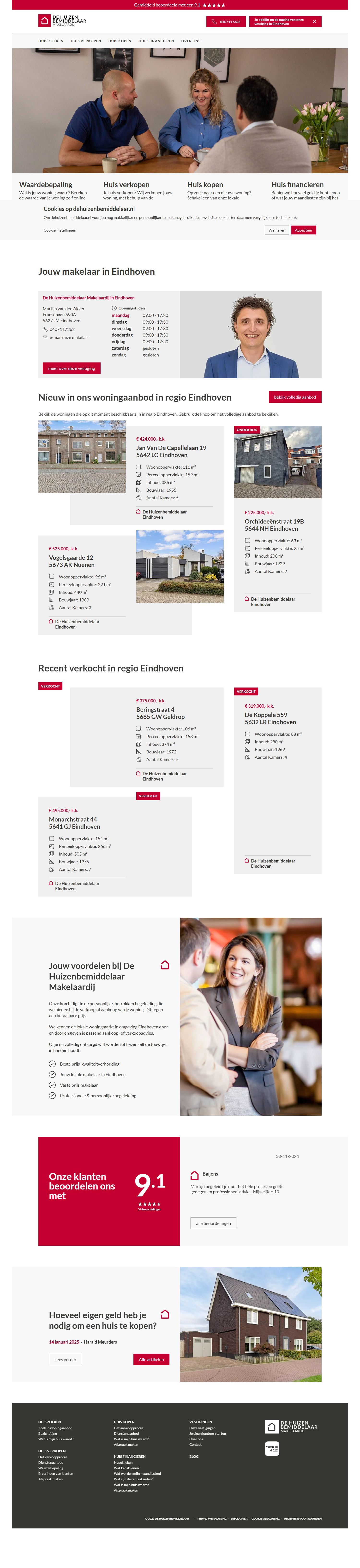 Kantoorfoto Huizenbemiddelaar Makelaardij Eindhoven