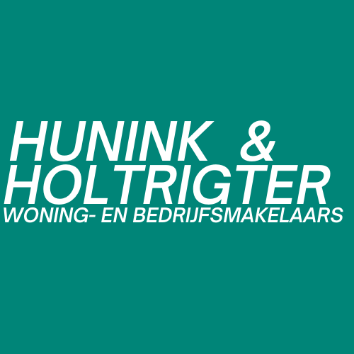 Logo van Hunink & Holtrigter Woning- en Bedrijfsmakelaars