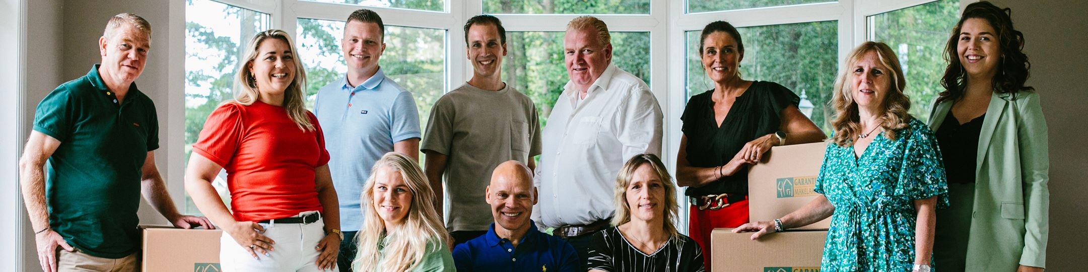 Team foto van Hup & Fidom Garantiemakelaars Hoogeveen