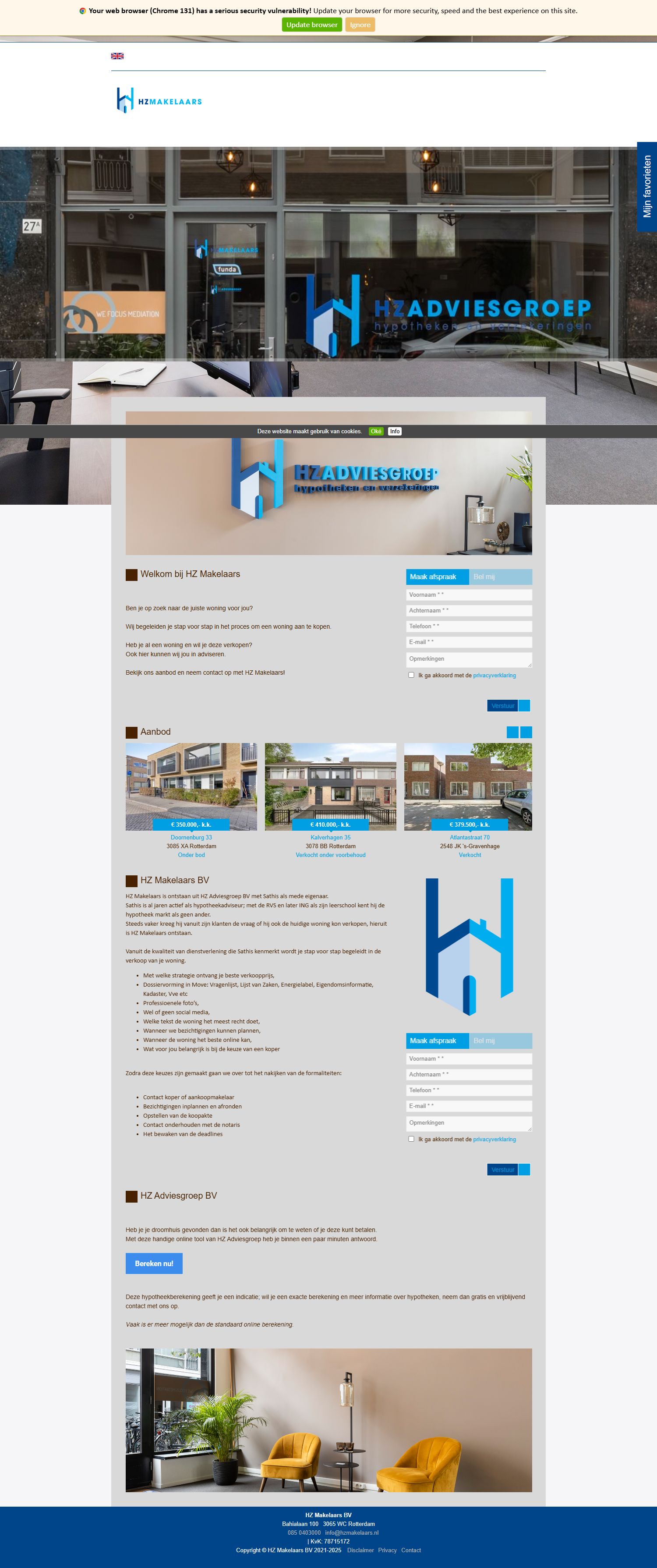 Bürofoto HZ Makelaars BV