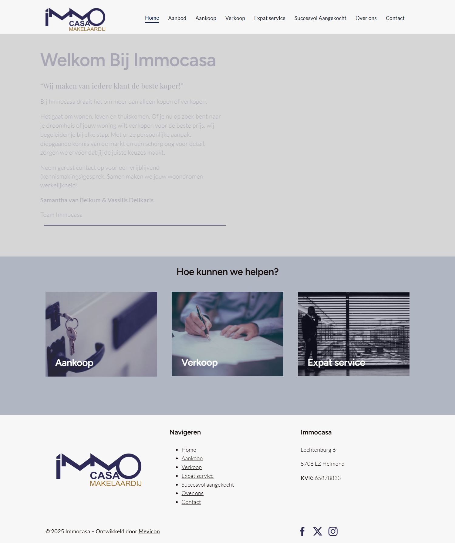 Kantoorfoto Immocasa Makelaardij
