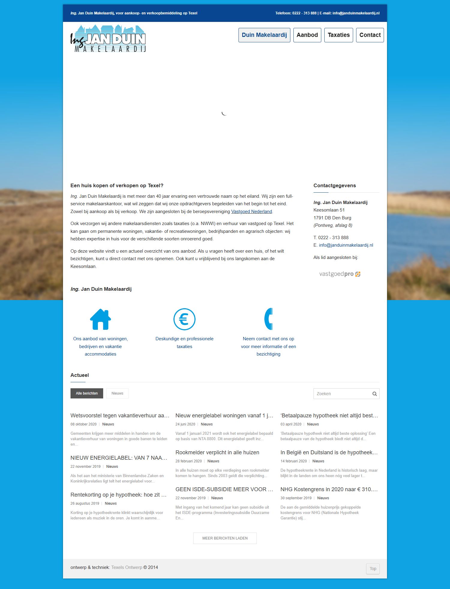 Foto del despacho Ing. Jan Duin Makelaardij