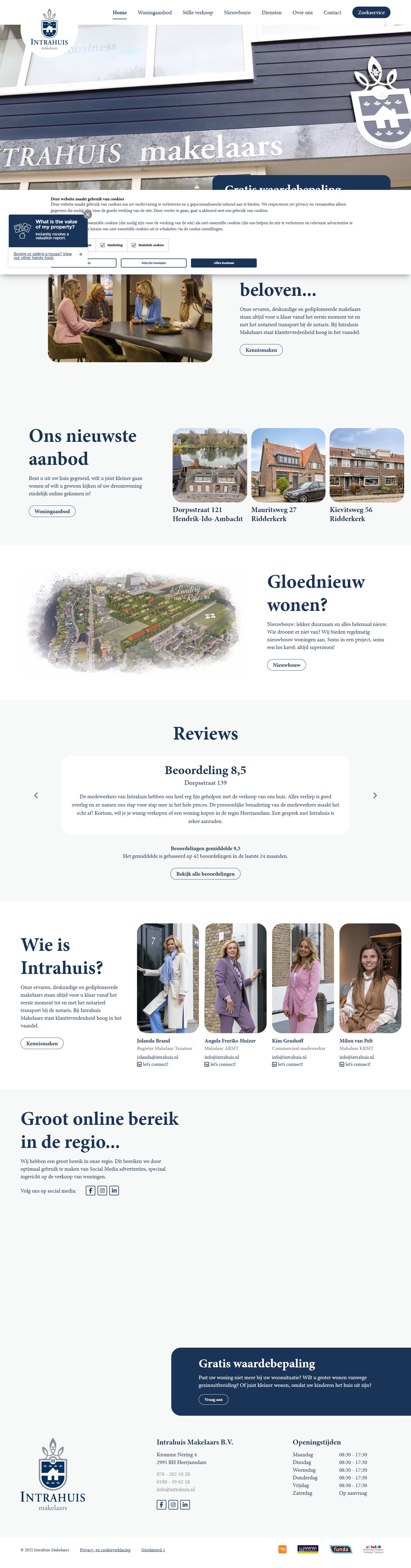 Kantoorfoto Intrahuis Makelaars BV