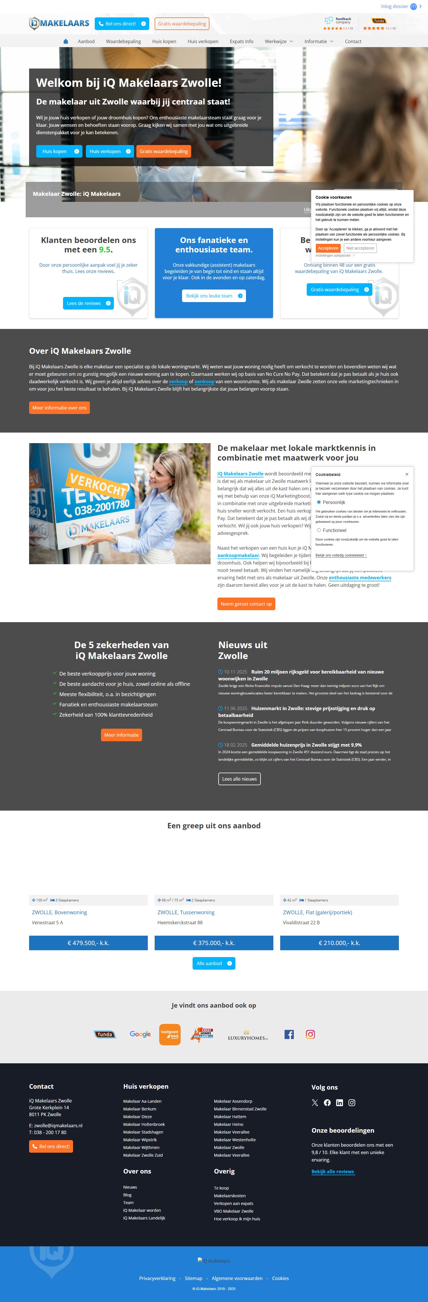 Photo de bureau iQ Makelaars Zwolle