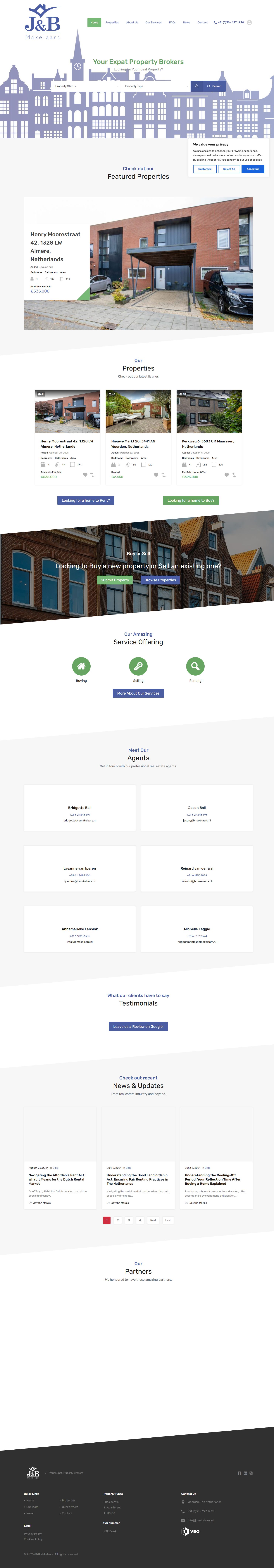 Kantoor foto van J&B Makelaars