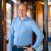 Foto van Jan-Marten Bosman, NVM Register Makelaar & Taxateur bij Blauwe Eik Makelaardij