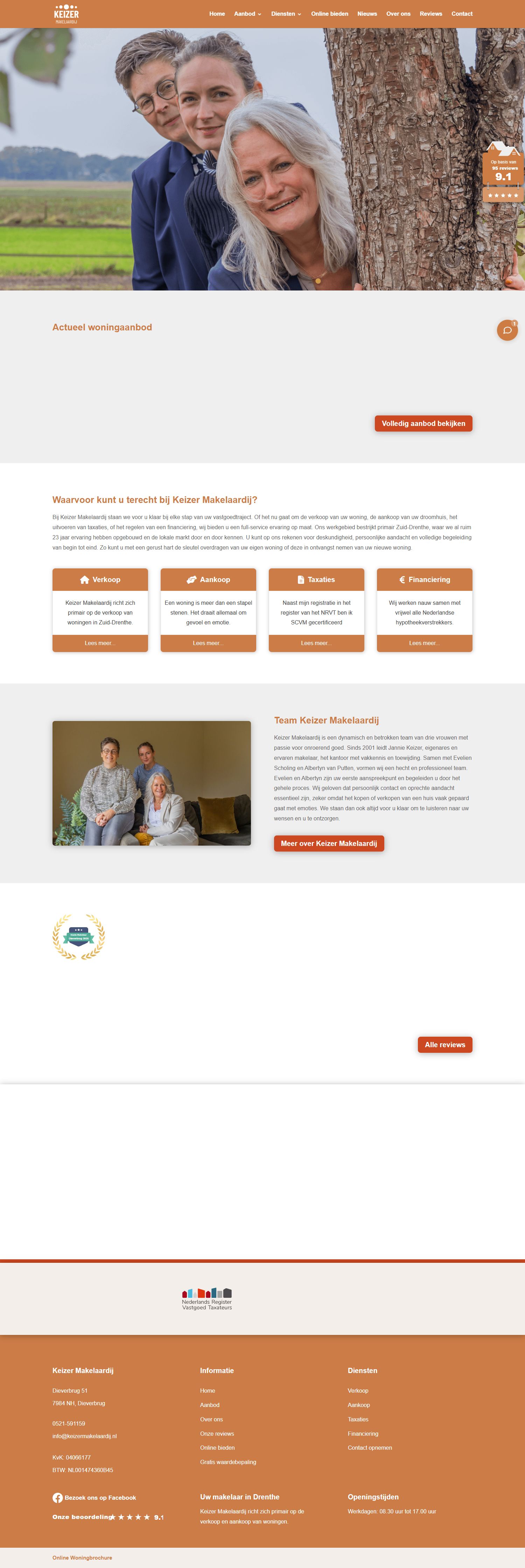 Bürofoto von Keizer Makelaardij