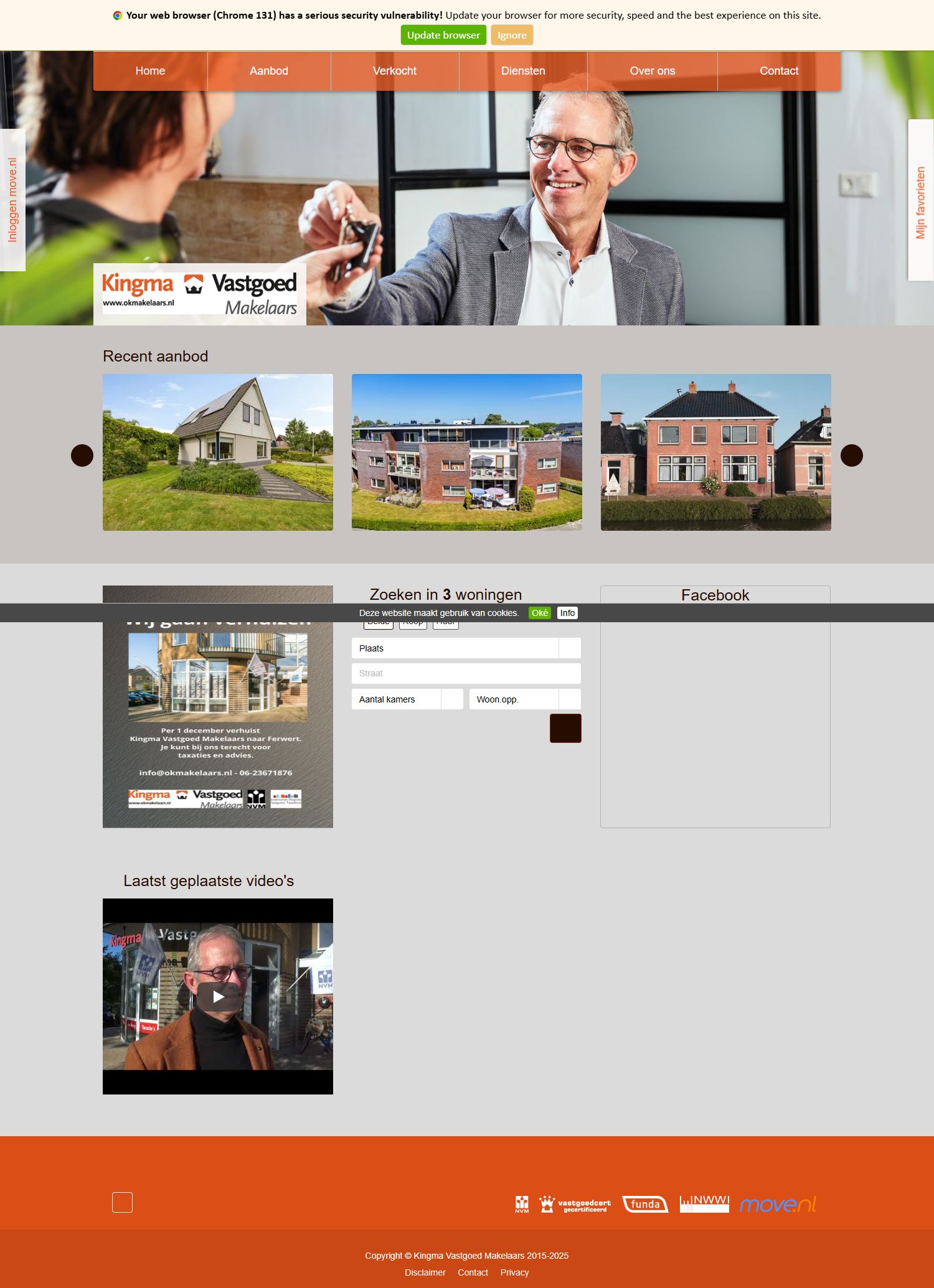 Team foto van Kingma Vastgoed Makelaars