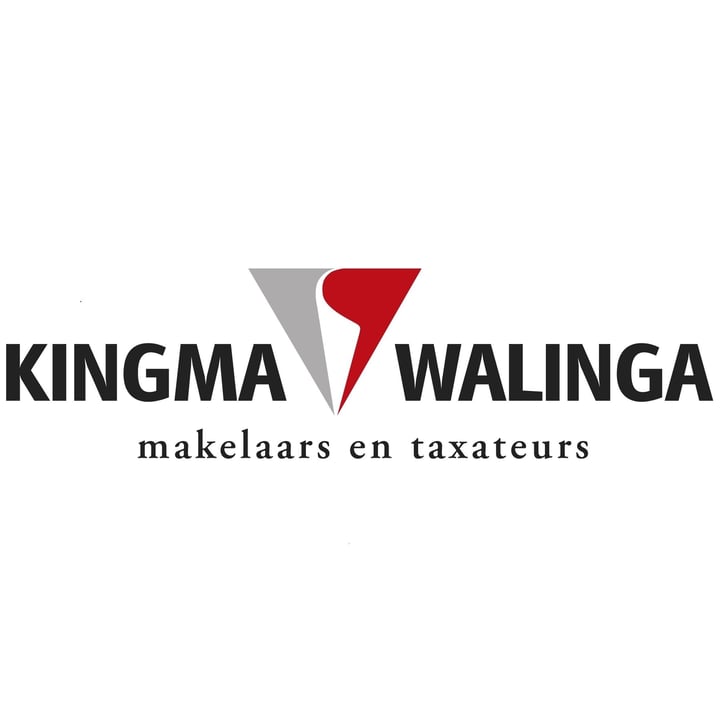 Logo van Kingma &amp; Walinga makelaars en taxateurs NVM