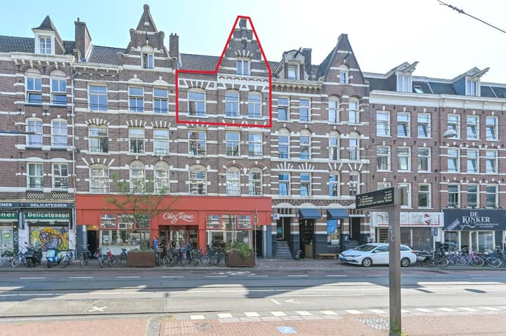 Kinkerstraat 51A-3 in Amsterdam foto