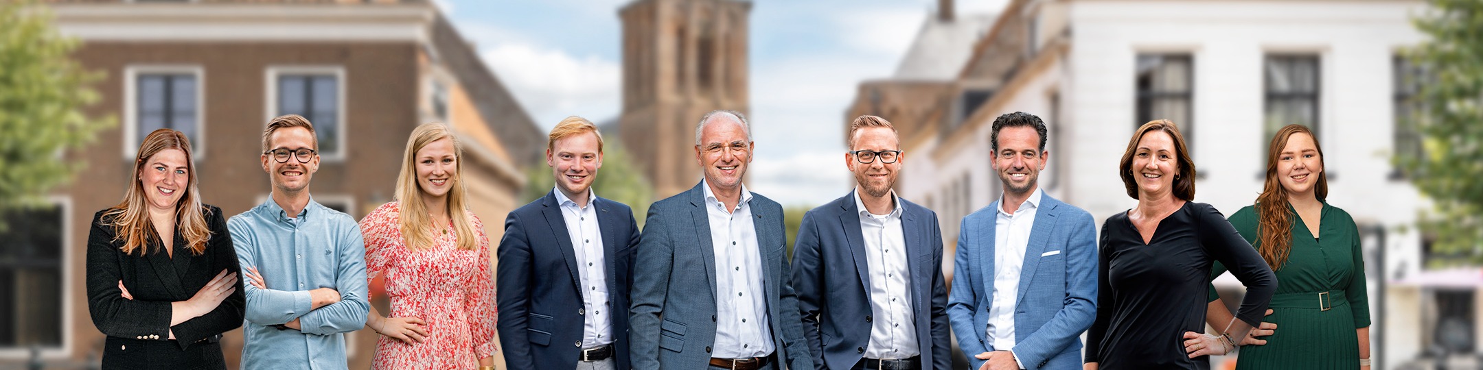 Team foto van Kok & Heijkamp Makelaars - 't Harde