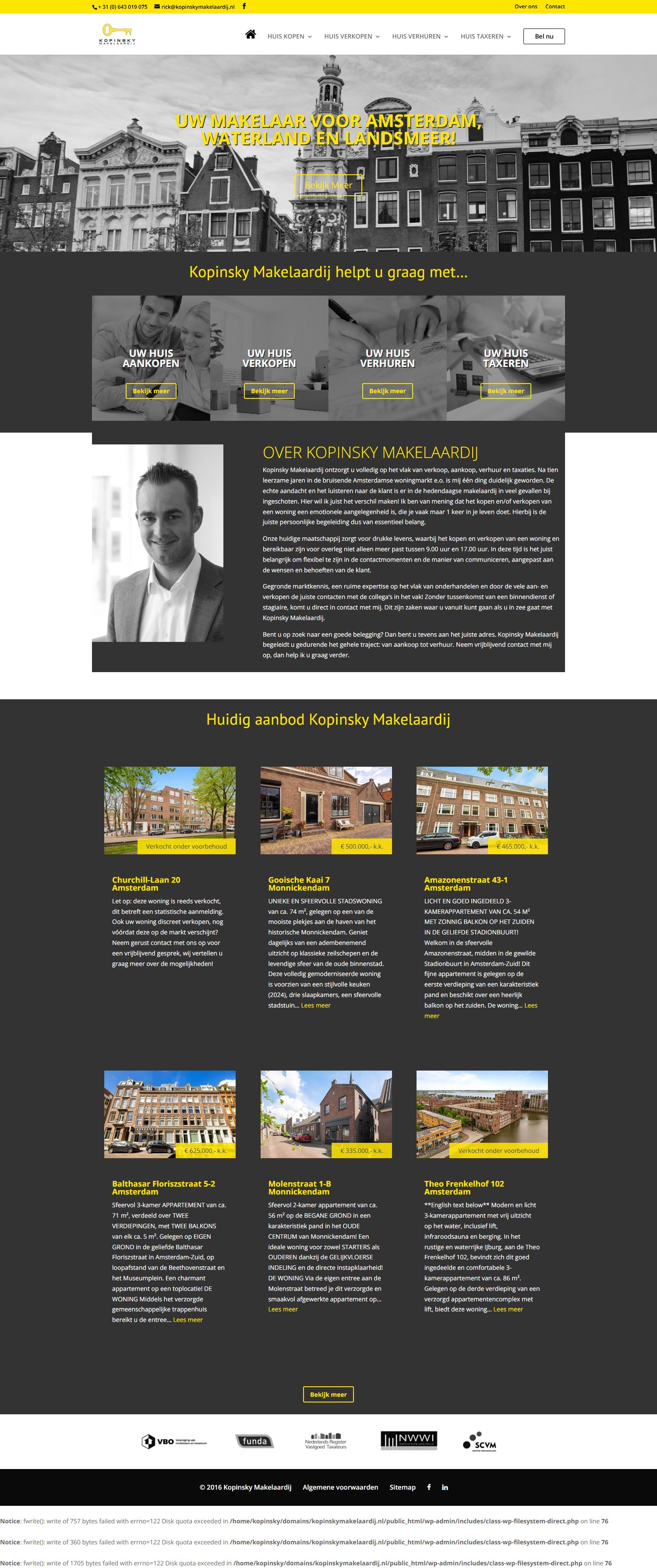 Photo de bureau Kopinsky Makelaardij