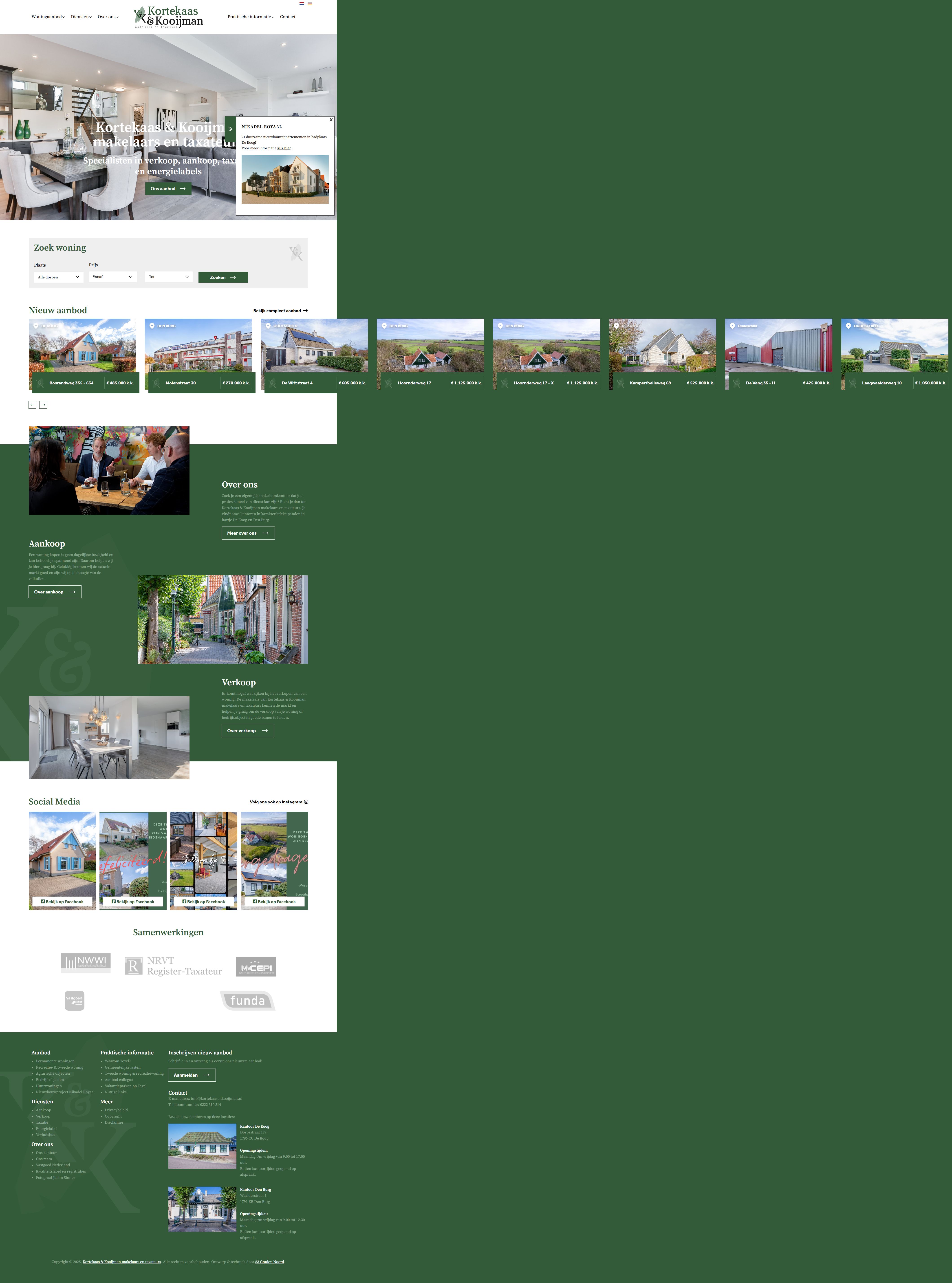 Kantoorfoto Kortekaas & Kooijman makelaars en taxateurs