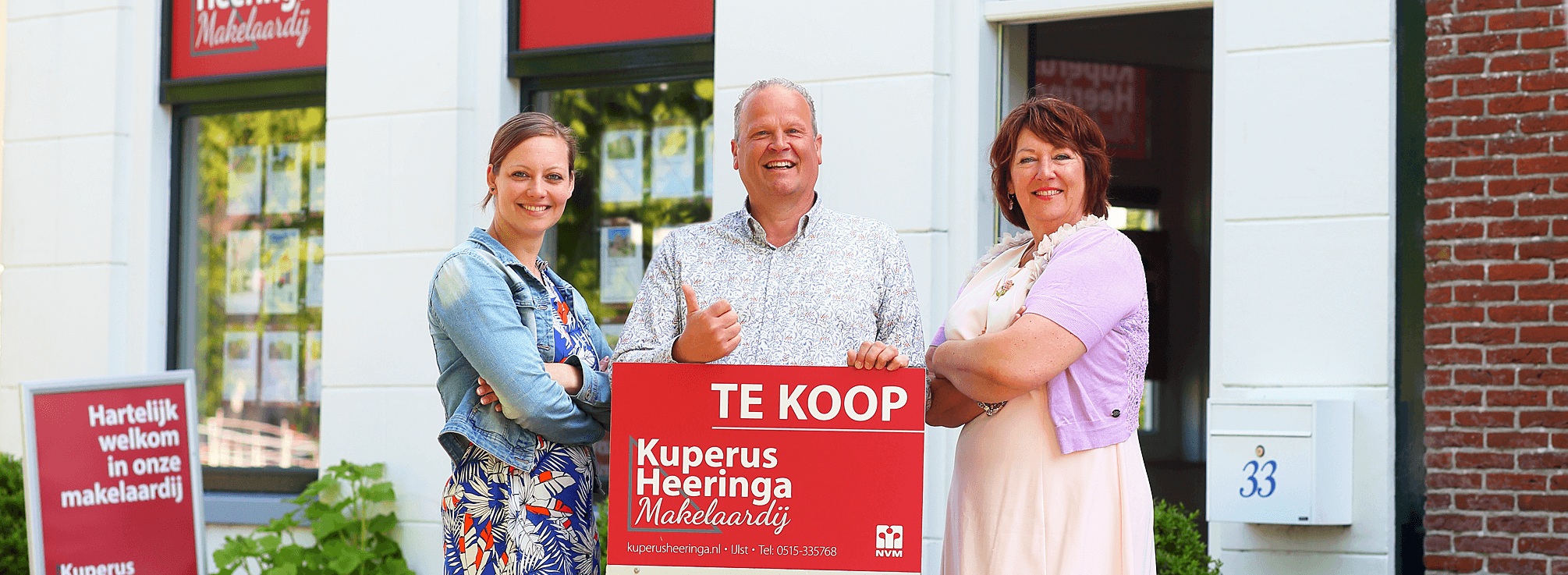 Kantoorfoto Kuperus Heeringa Makelaardij