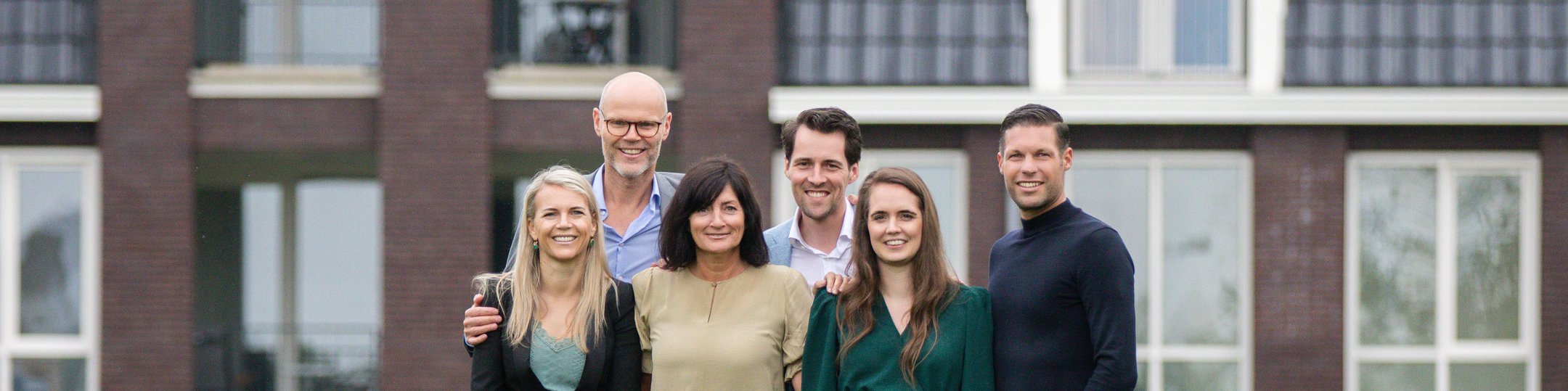 Team foto van Kuyper & Blom Makelaars