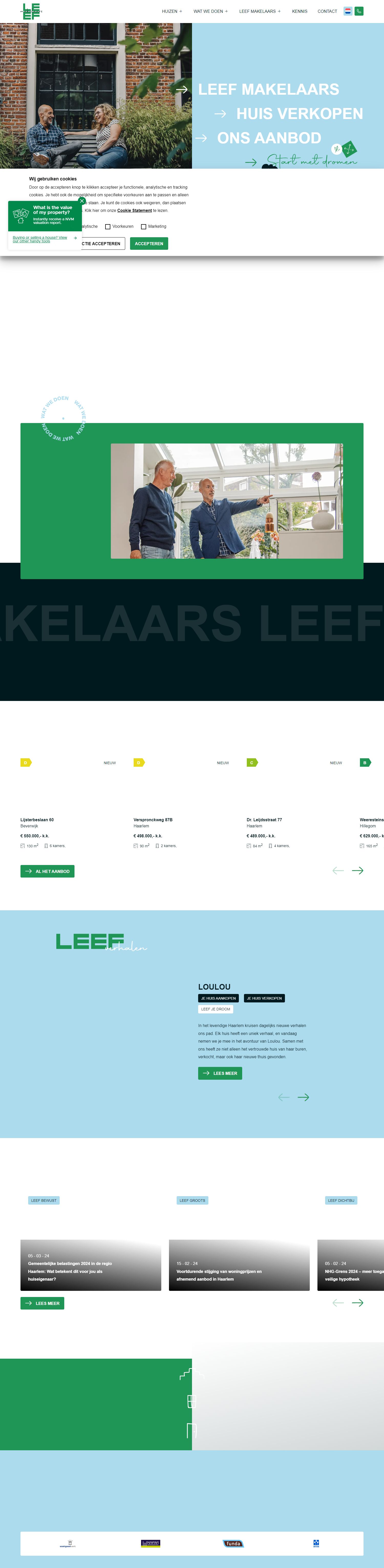 Kantoor foto van Leef Makelaars