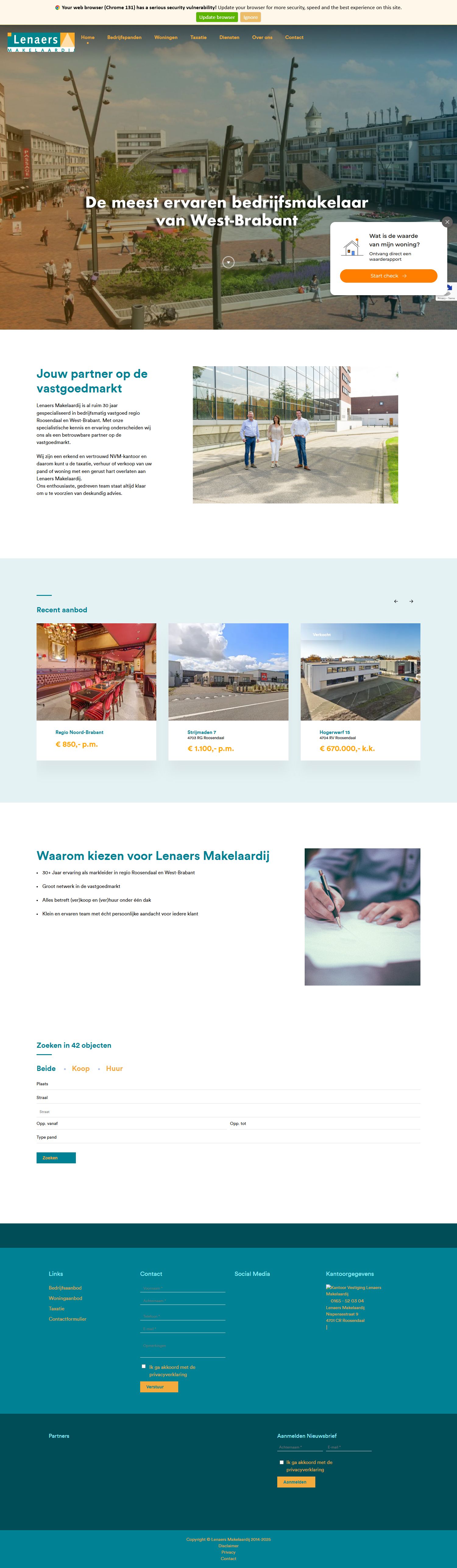 Office photo Lenaers Makelaardij