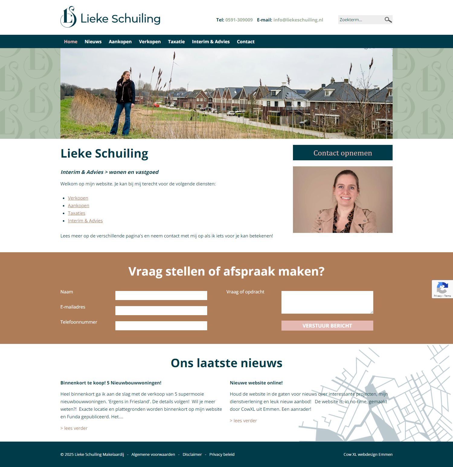 Screenshot van de website van www.liekeschuiling.nl