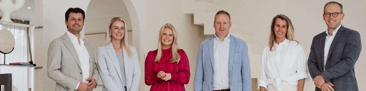 Team foto van M&S makelaars
