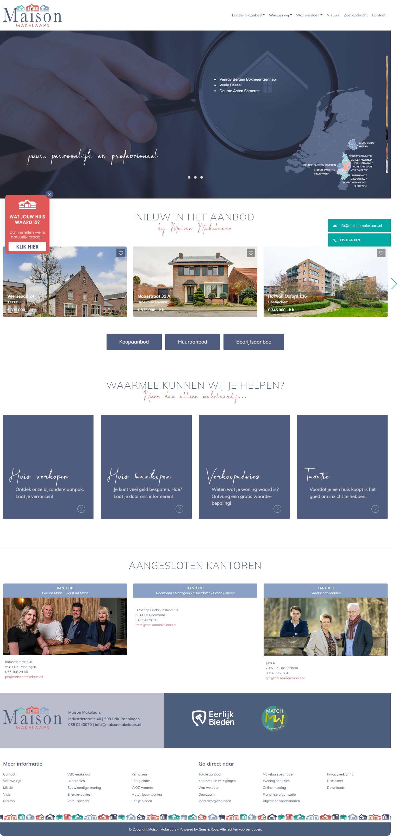 Bürofoto von Maison Makelaars RMRE