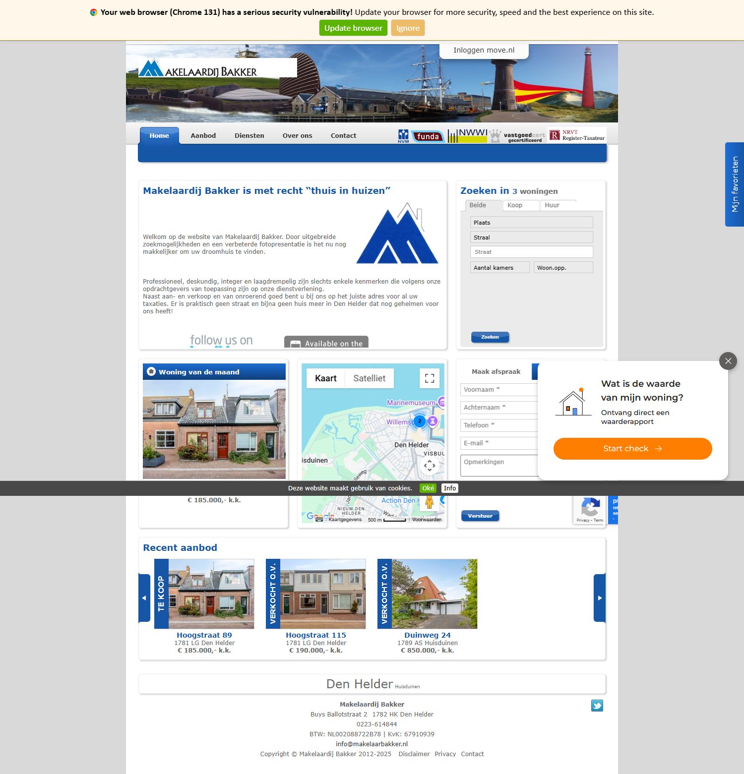 Photo de bureau Makelaar Bakker