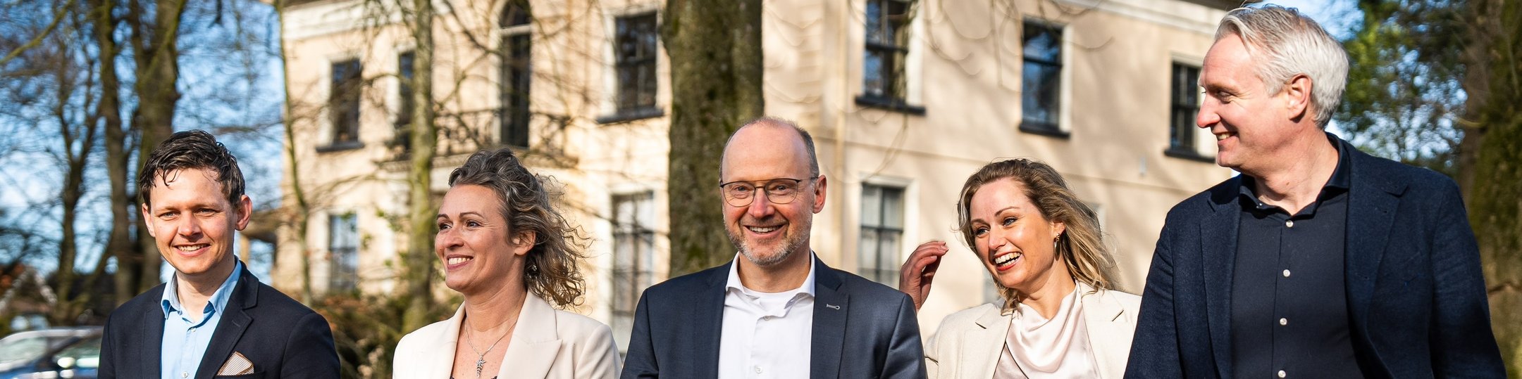 Team foto van Makelaardij Friesland | Qualis