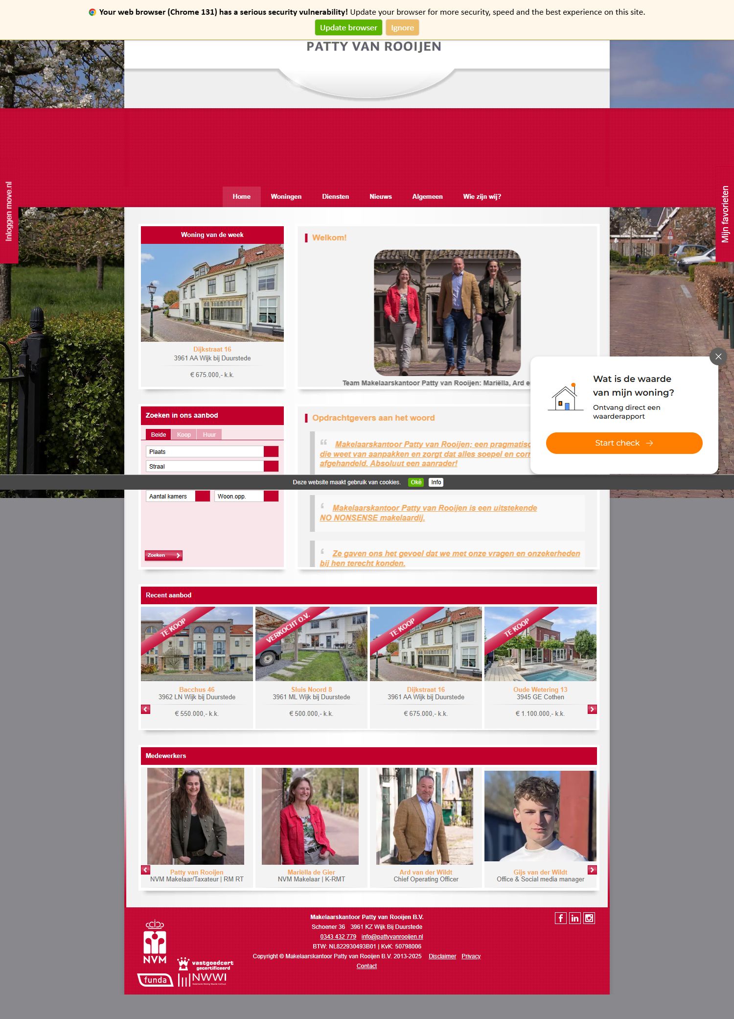 Photo de bureau Makelaarskantoor Patty van Rooijen b.v.