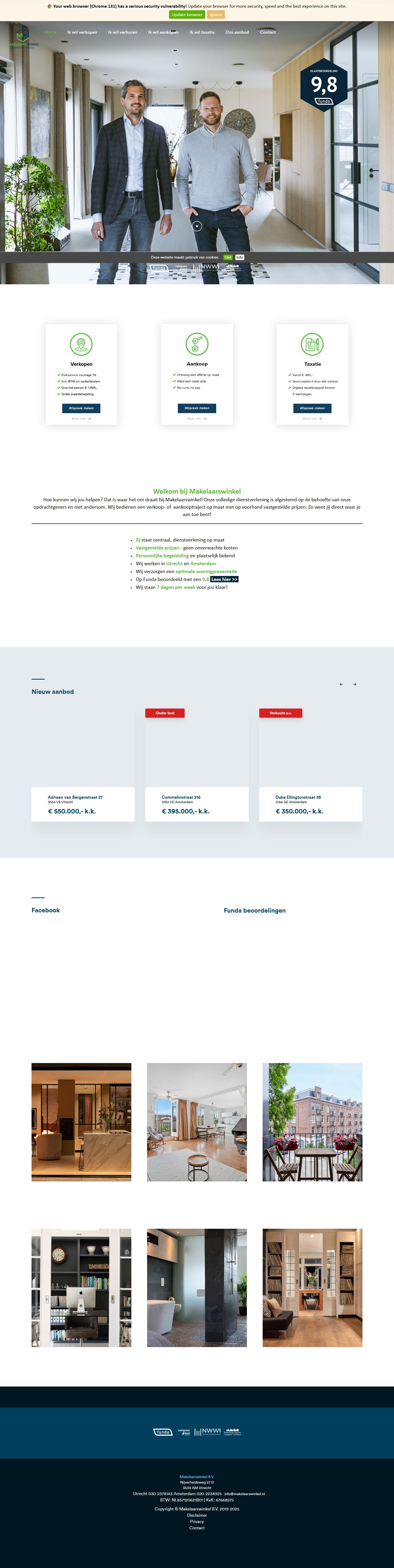 Kantoorfoto Makelaarswinkel B.V.