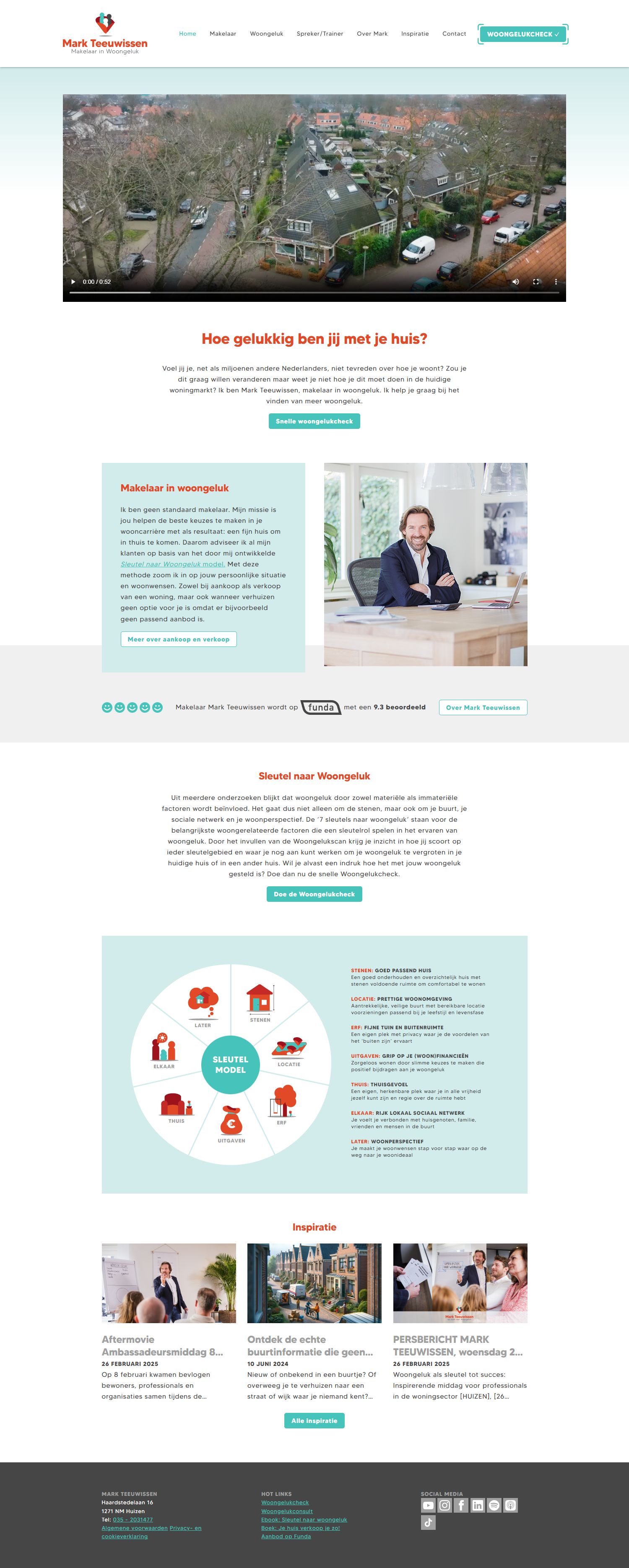 Team foto van Mark Teeuwissen - Makelaar in Woongeluk