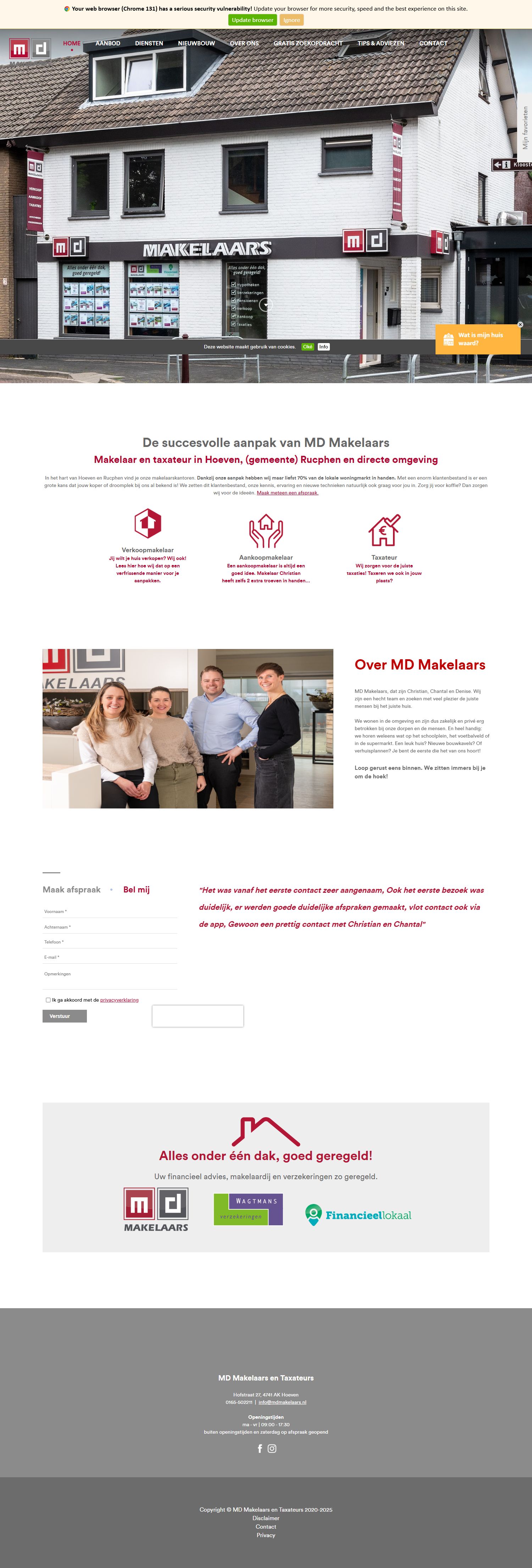 Foto del despacho MD Makelaars en Taxateurs