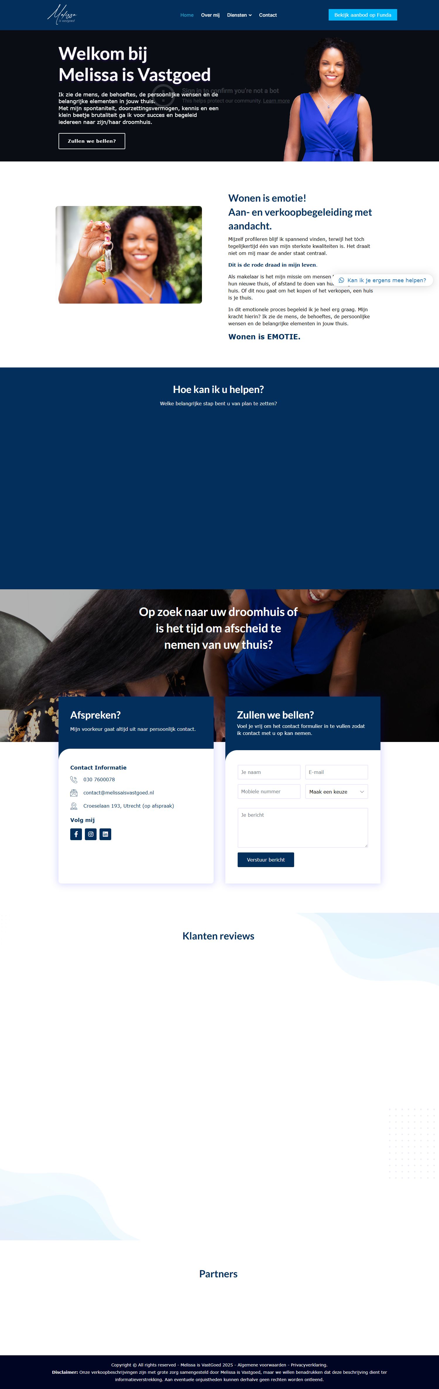 Photo de bureau Melissa is Vastgoed