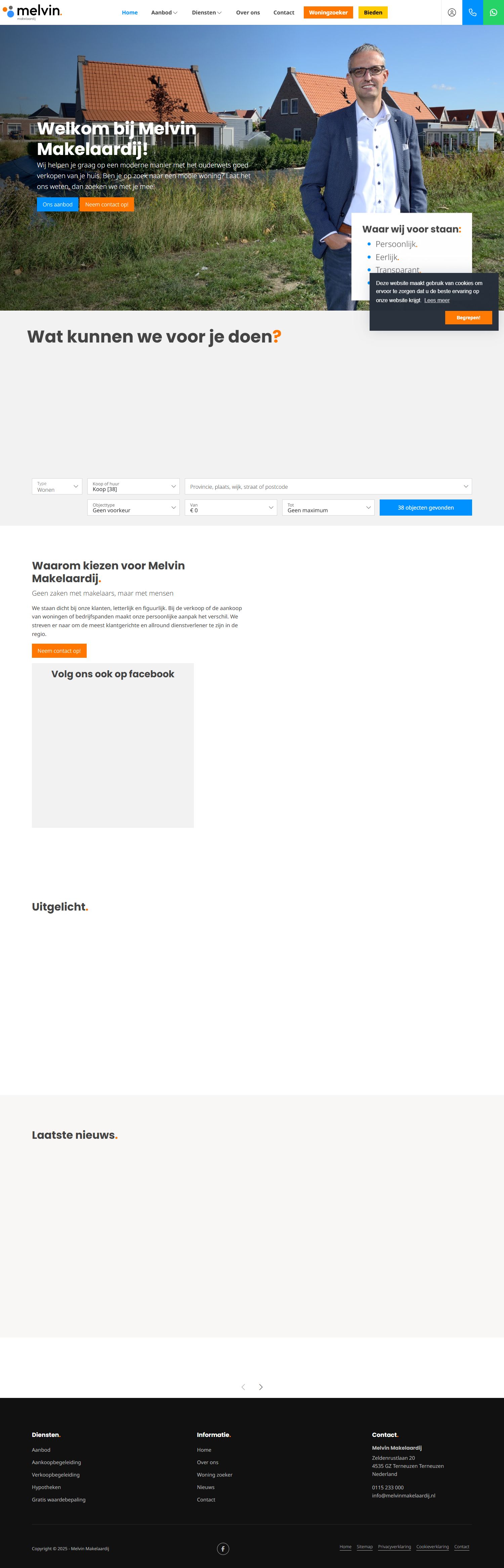 Photo of the office of Melvin Makelaardij