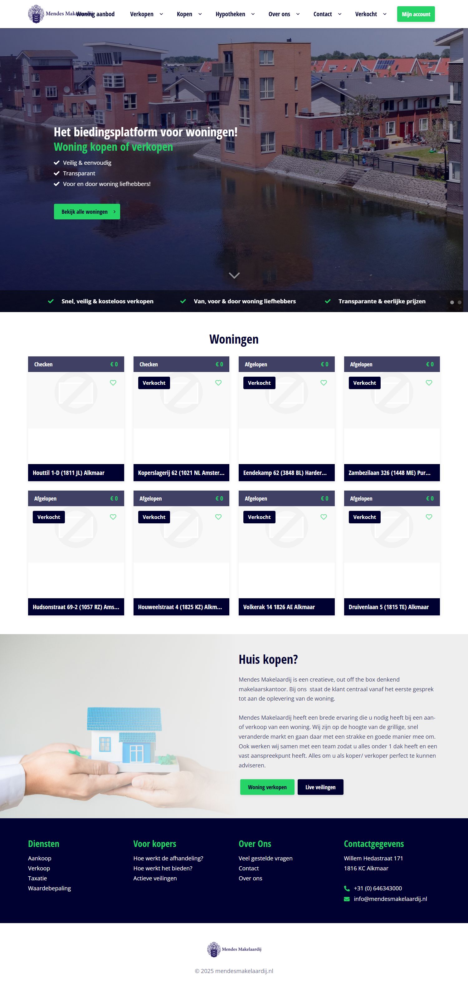 Kantoorfoto Mendes Makelaardij