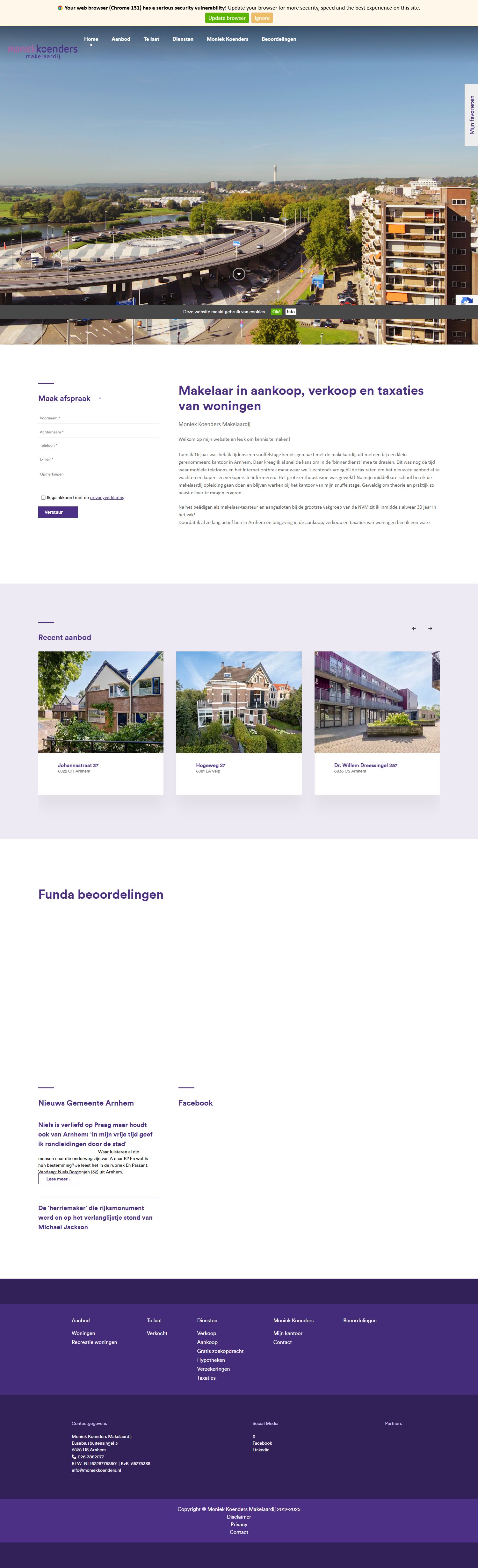 Bürofoto von Moniek Koenders Makelaardij