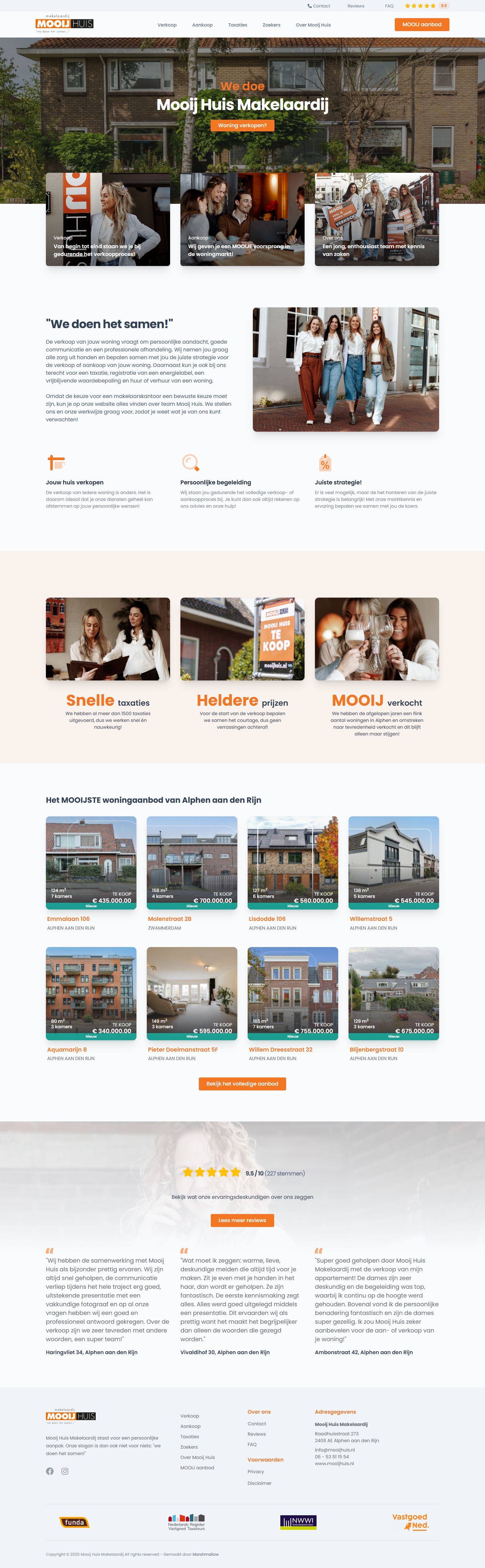 Kantoorfoto Mooij Huis Makelaardij