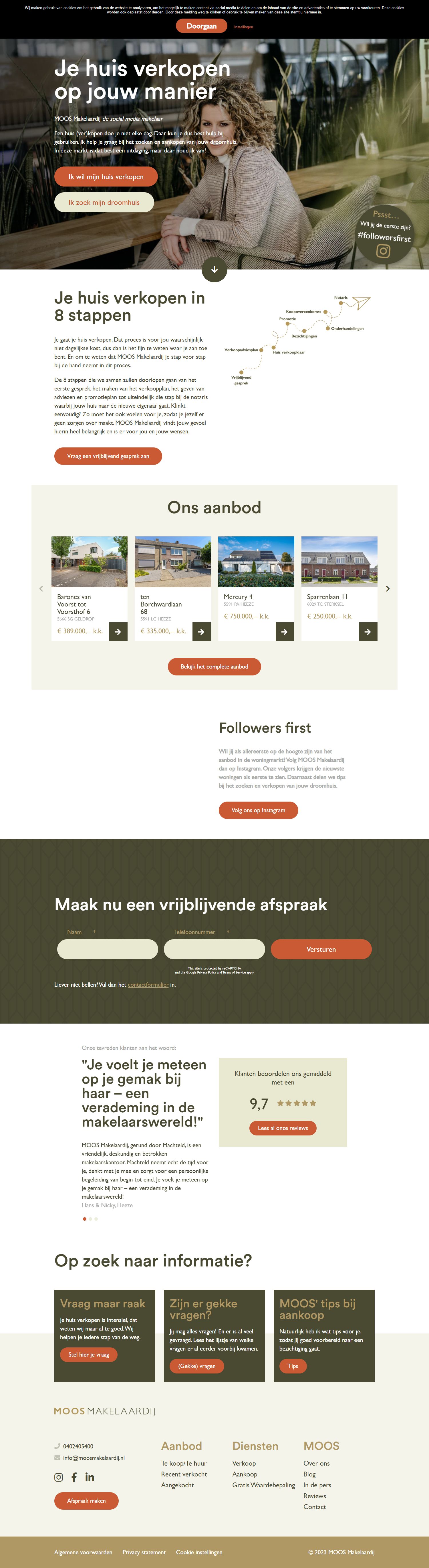 Foto van het kantoor van MOOS Makelaardij