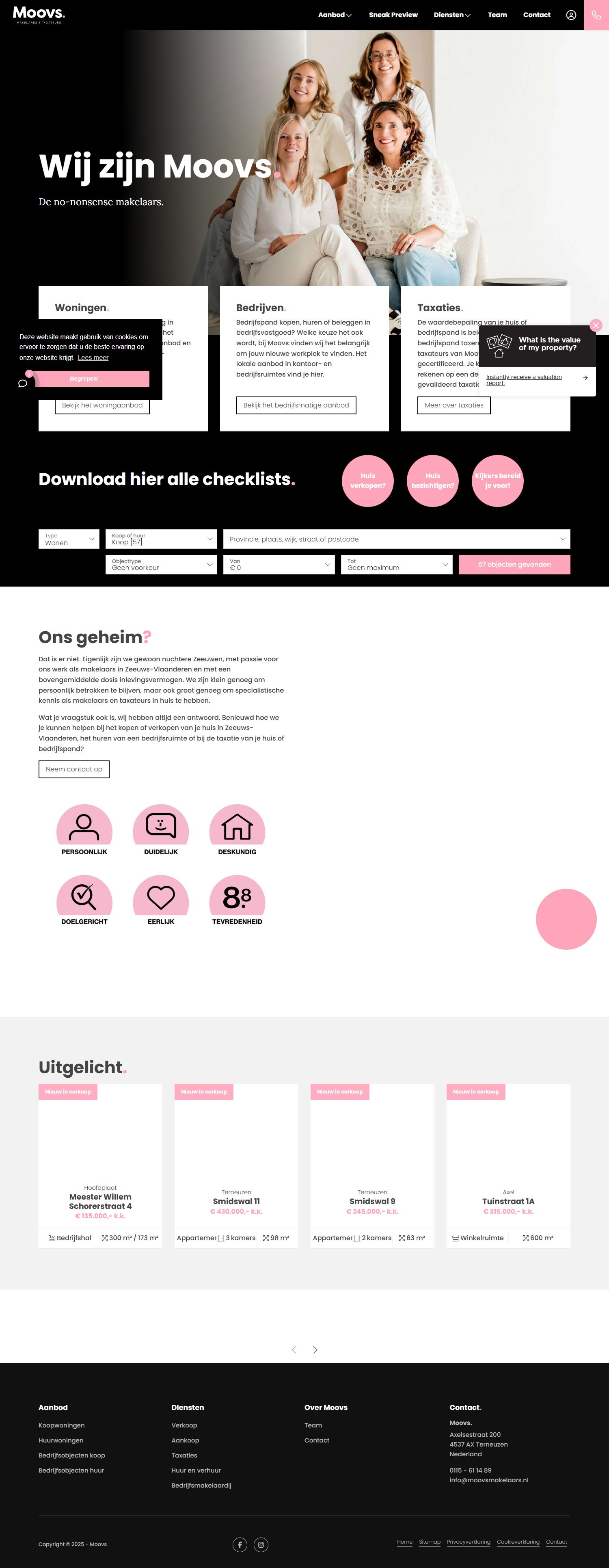 Kantoorfoto Moovs Makelaars & Taxateurs