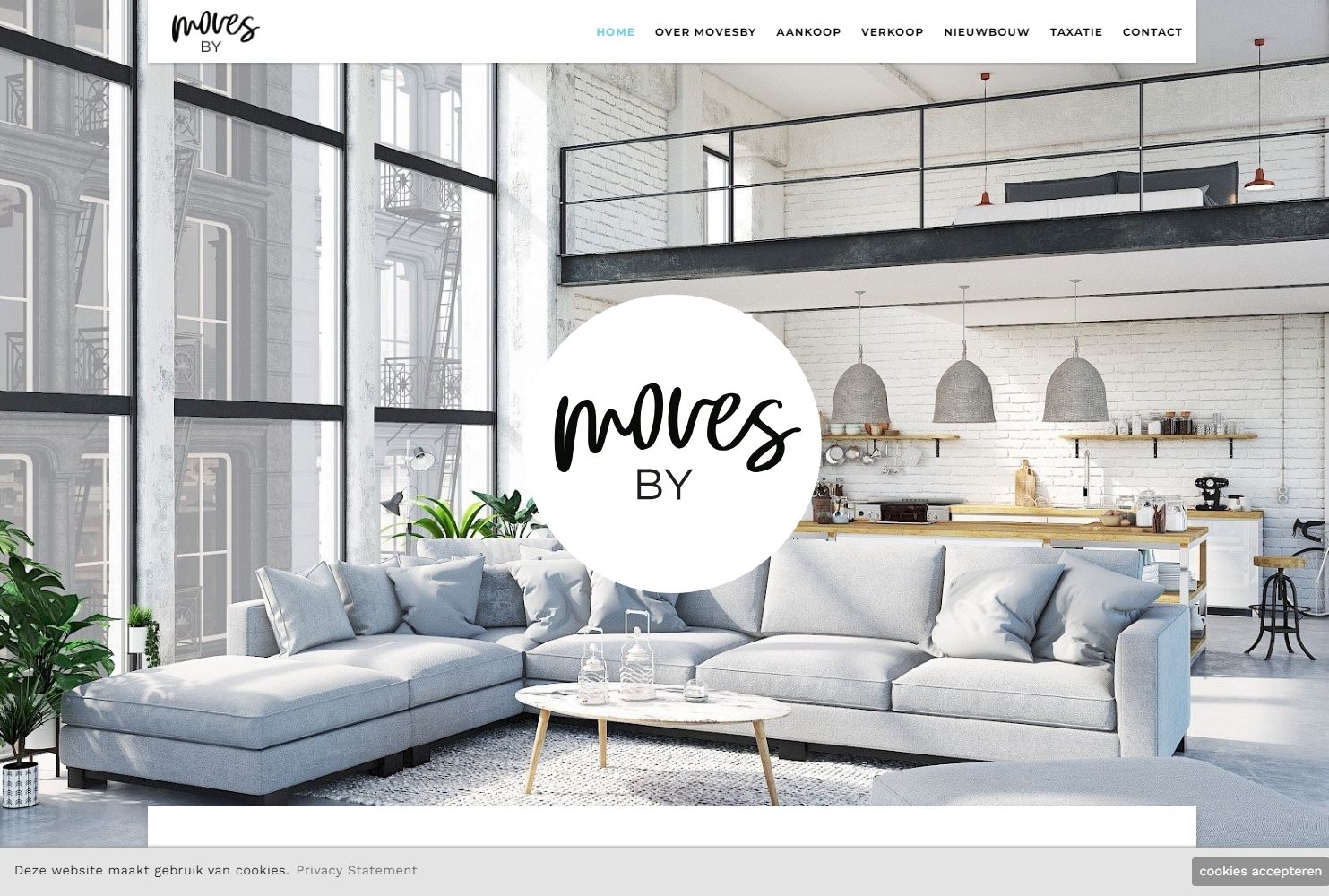 Screenshot van de website van www.movesby.nl