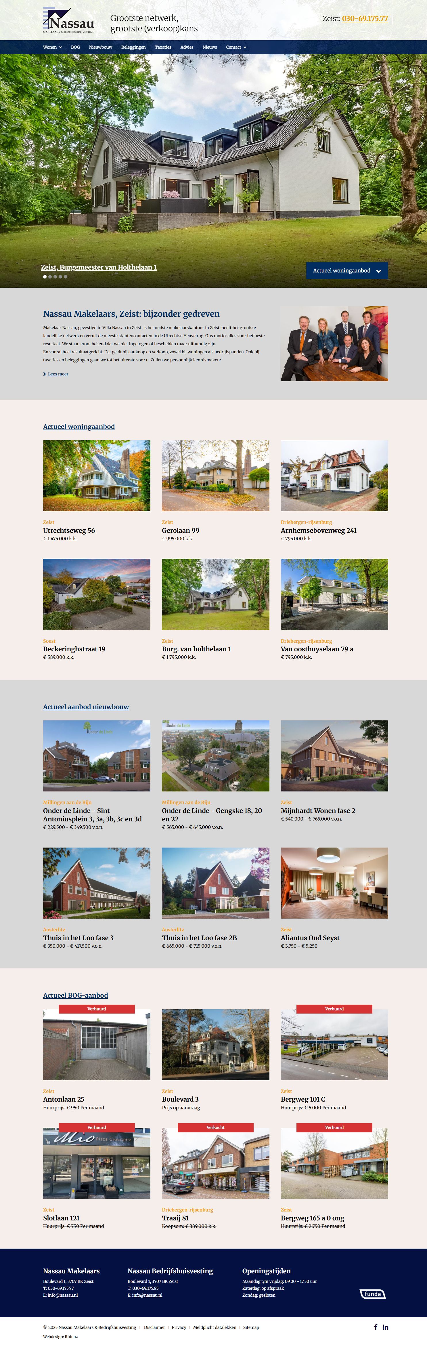 Photo de bureau Nassau Makelaars & Bedrijfshuisvesting