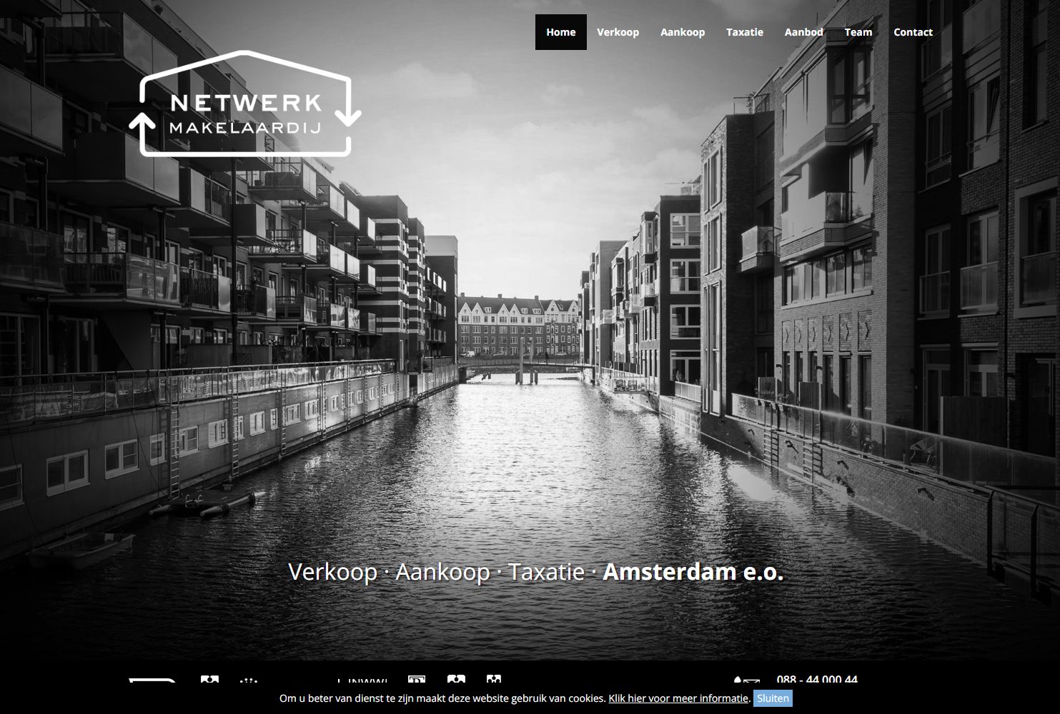 Kantoorfoto Netwerk Makelaardij Amsterdam