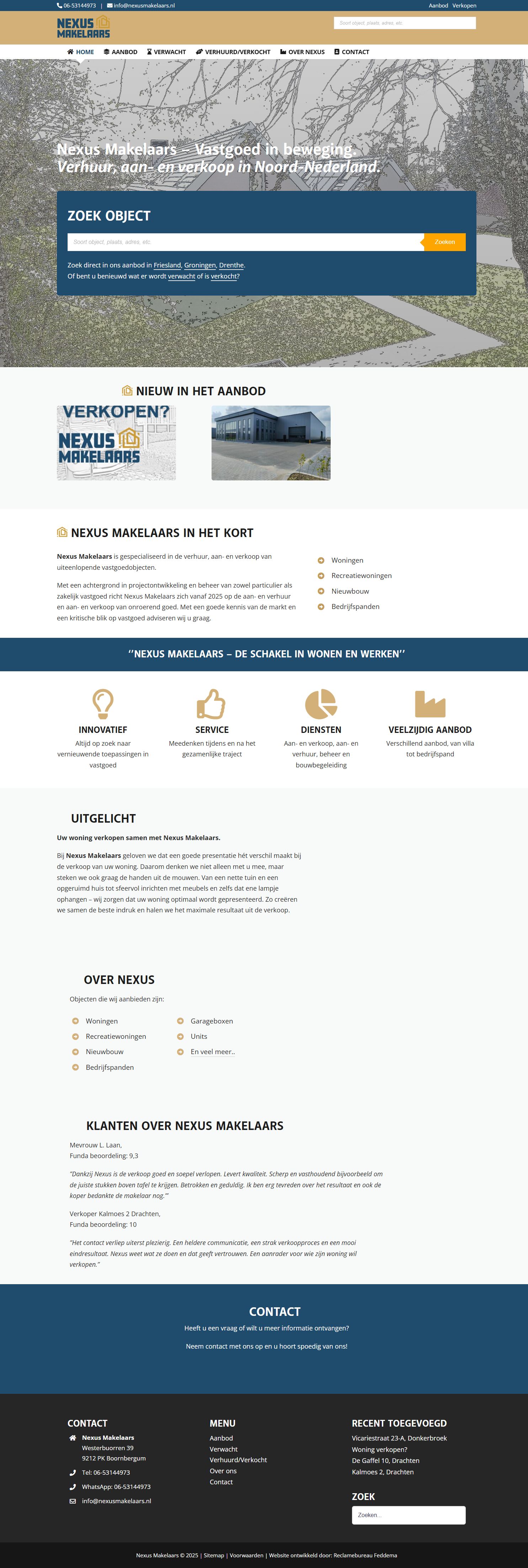 Kantoorfoto Nexus Makelaars