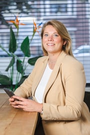 Foto van Noa van de Beek, Officemanager bij Dutch Real Estate Company B.V.