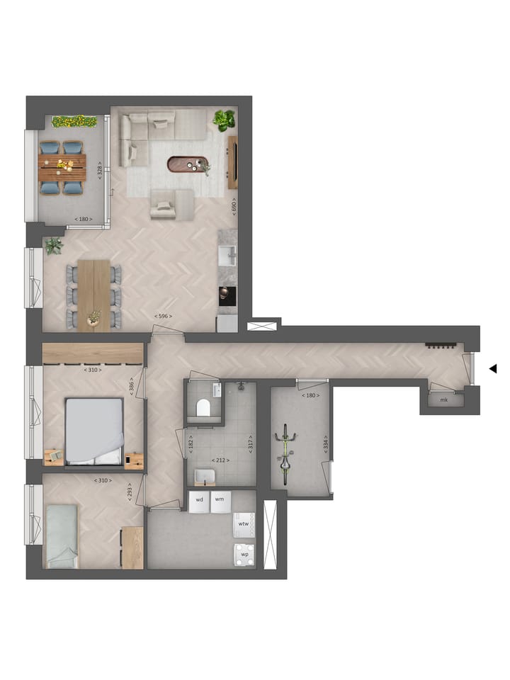 Foto van woning Norbartlaan 40, Roosendaal