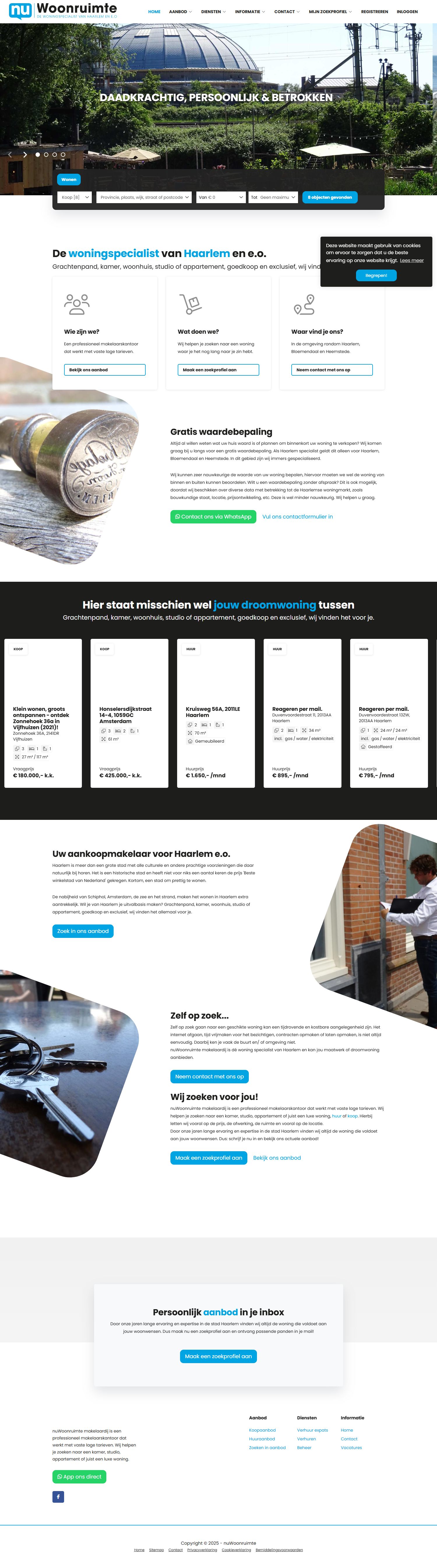 Foto del despacho Nuwoonruimte Makelaardij Haarlem