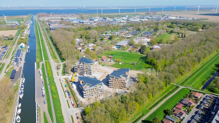 Oosthavendijk 114 in Middelharnis Foto