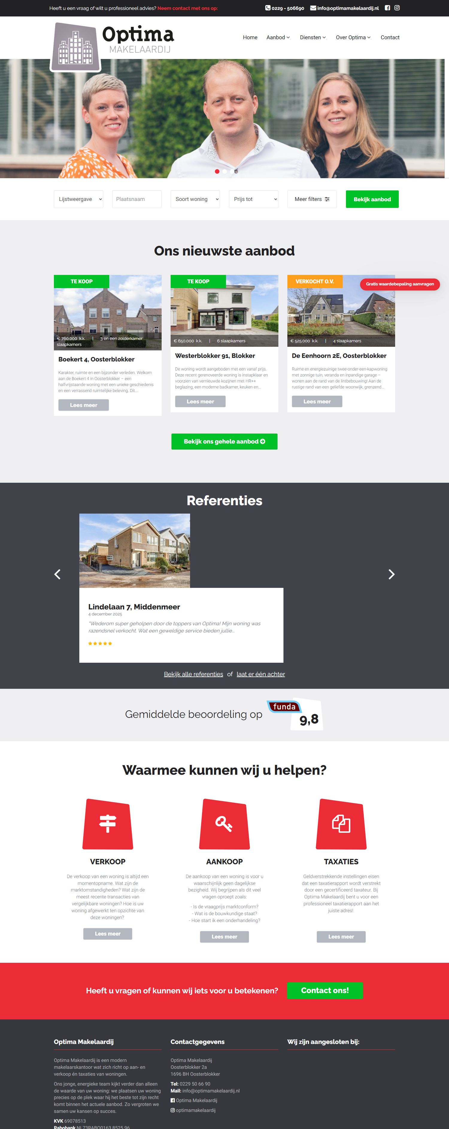 Office photo Optima Makelaardij - Voor een Optimaal resultaat!