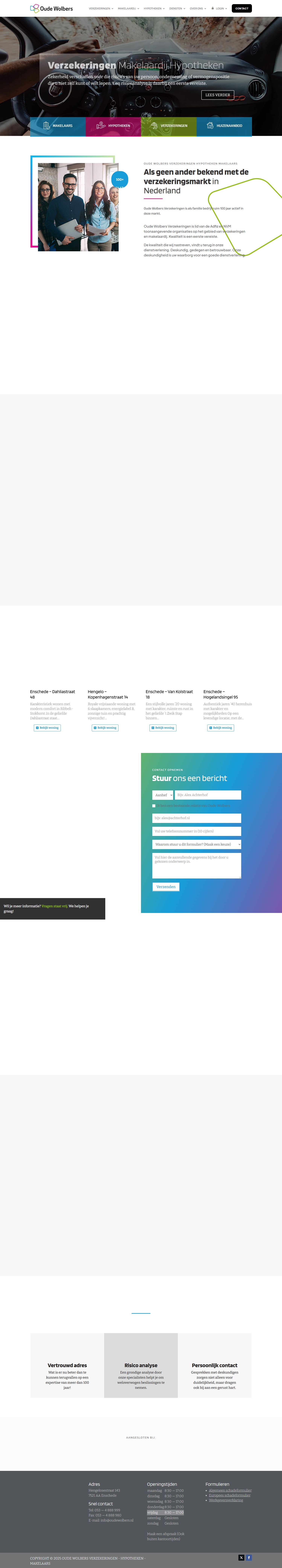 Photo de bureau de Oude Wolbers Makelaars