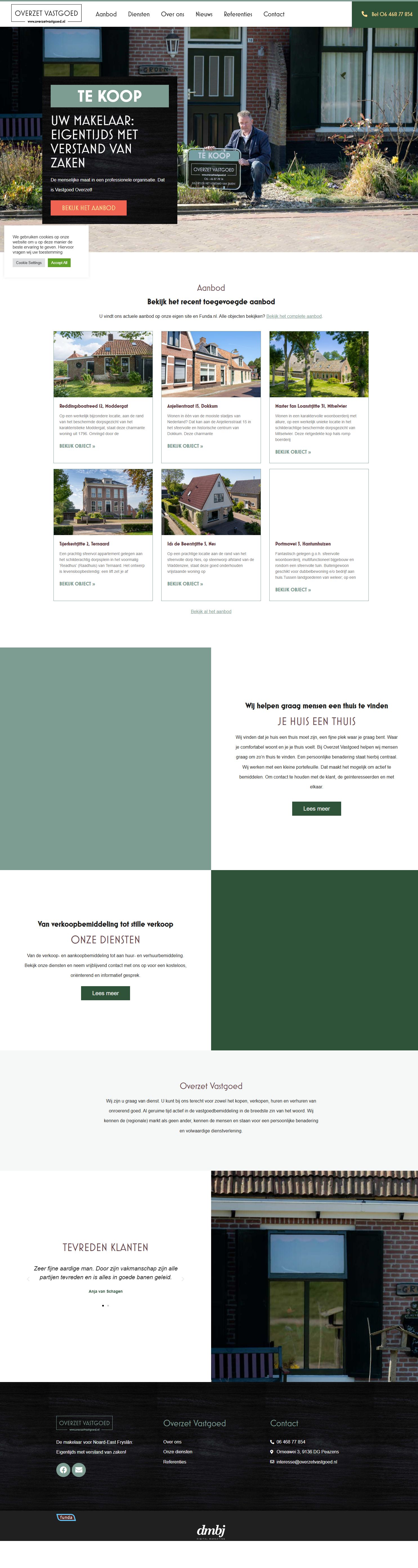 Foto van het kantoor van Overzet Vastgoed