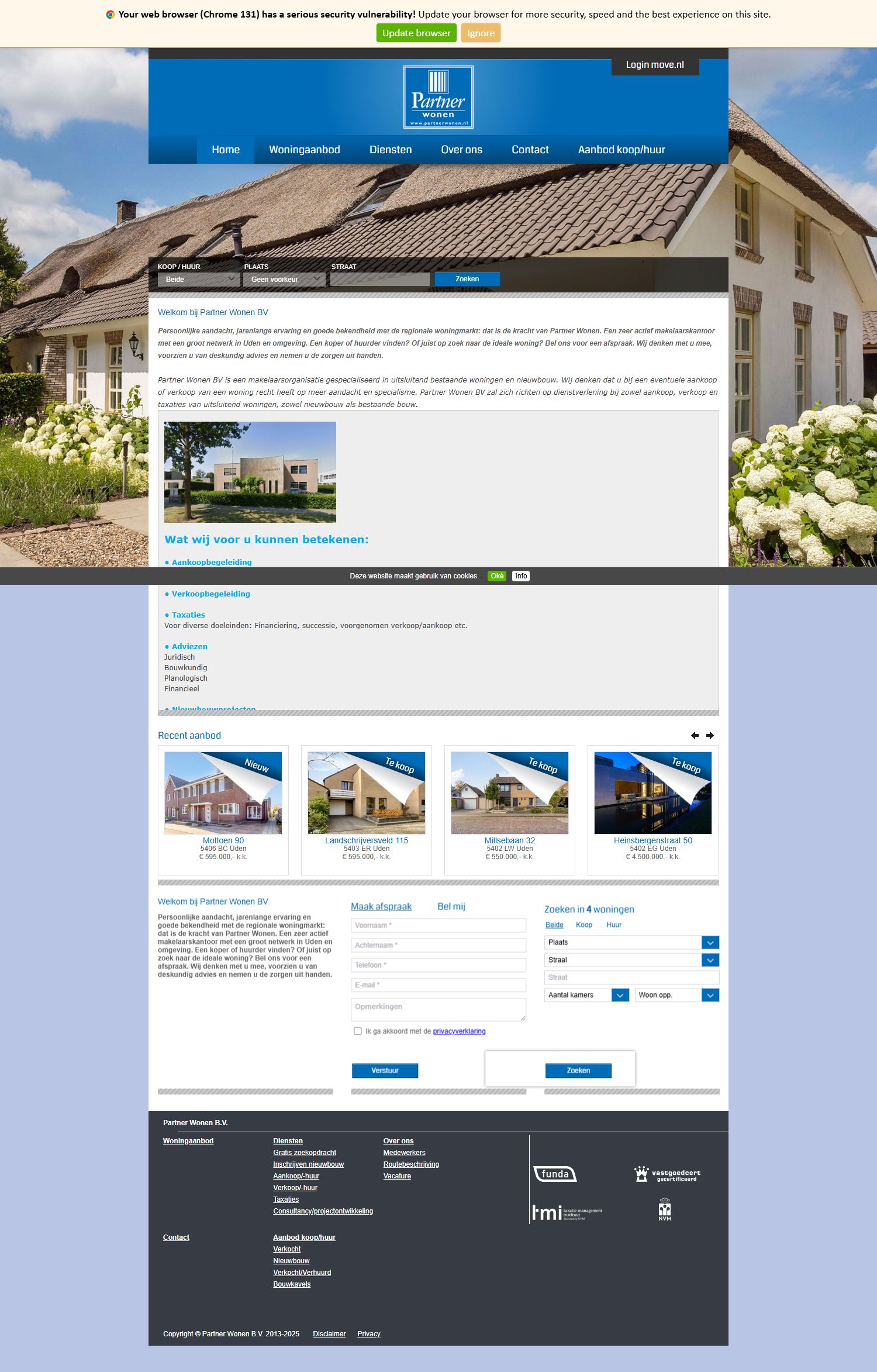 Kantoor foto van Partner Wonen BV